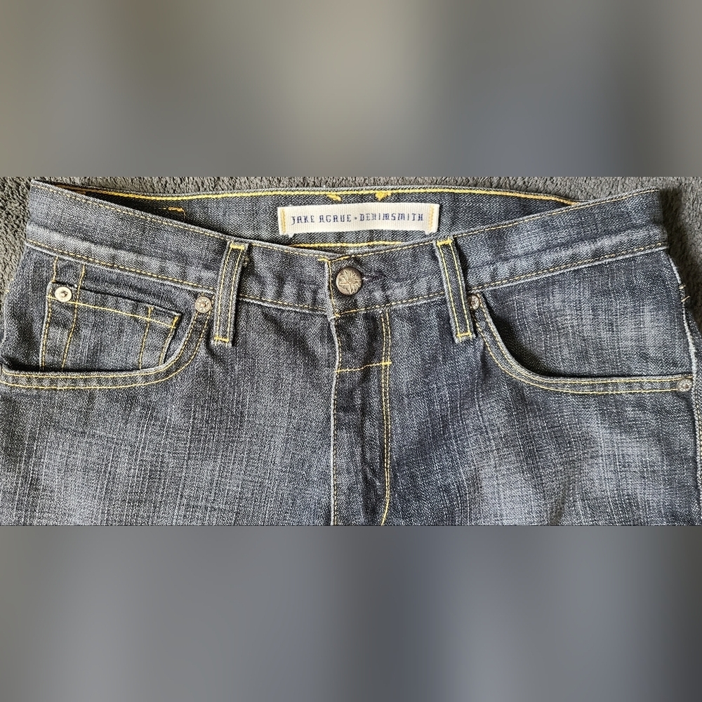 Jake‎ Agave denimsmith classic low rise boot Diablo Negro cowboy sz 30 in - Picture 12 of 12
